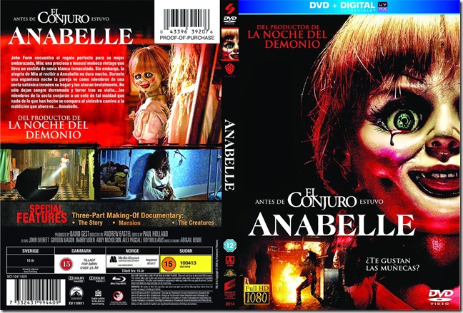 anabelle dvd